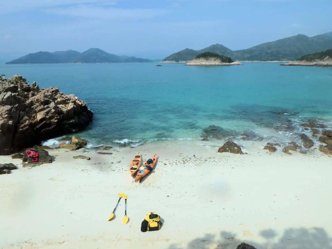 UnESCO 2 day sea kayak trip Hong Kong