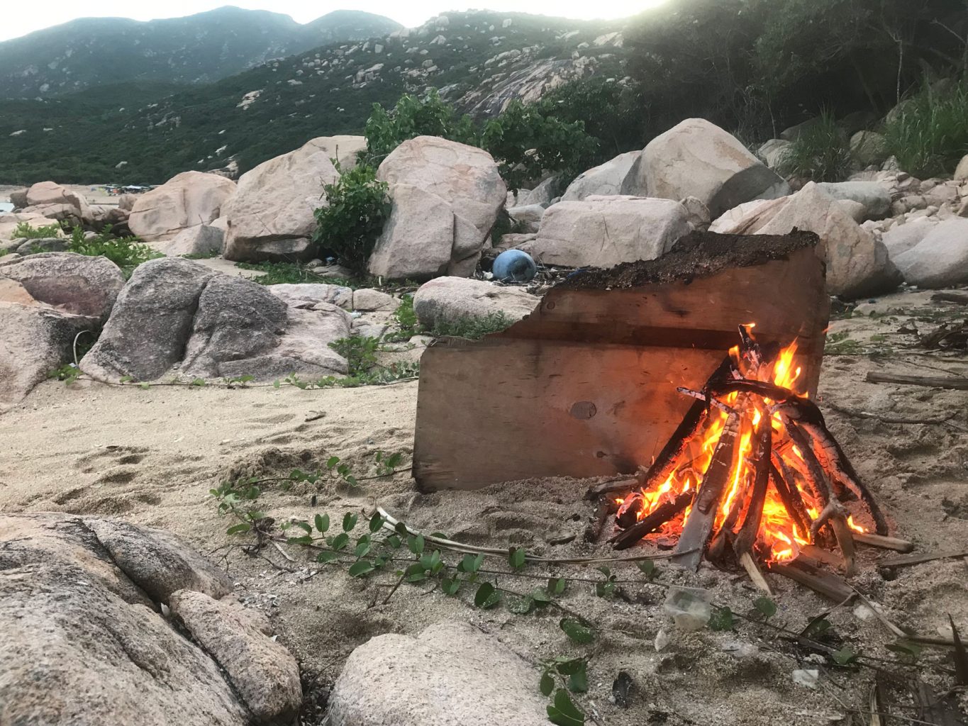 campfire Lamma Island Hong Kong