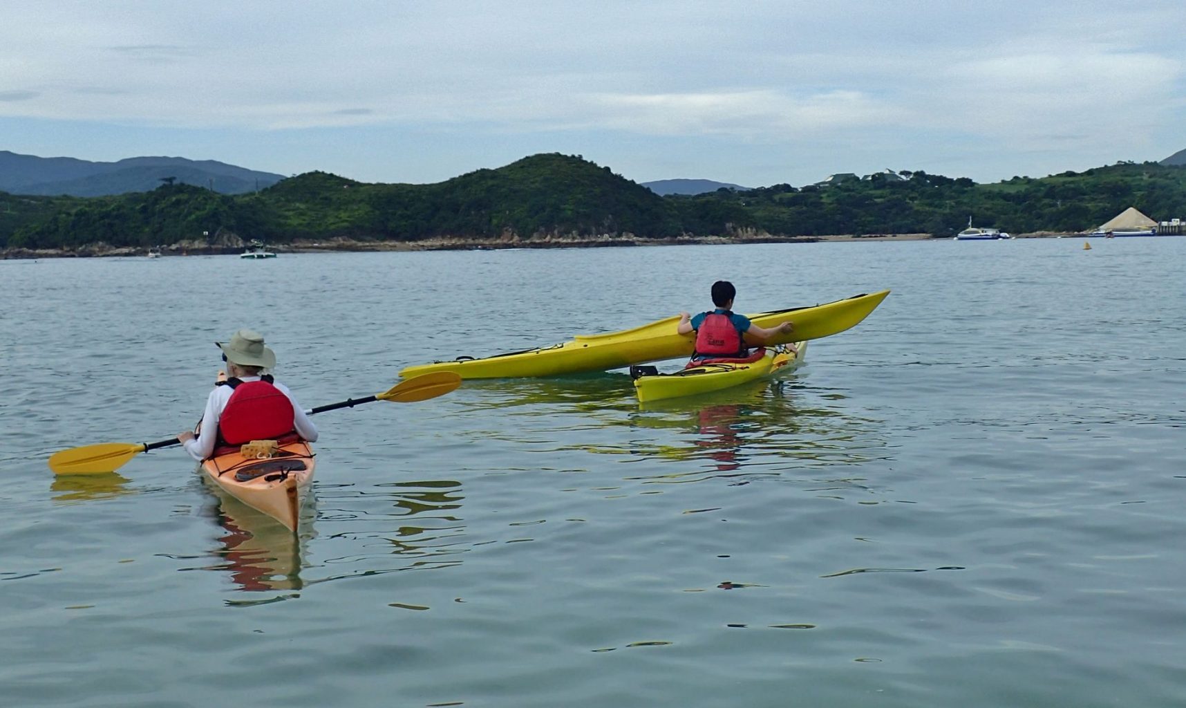 sea kayak basic rescue course Hong Kong