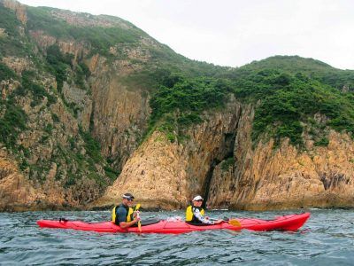 Jin Island sea kayak photos